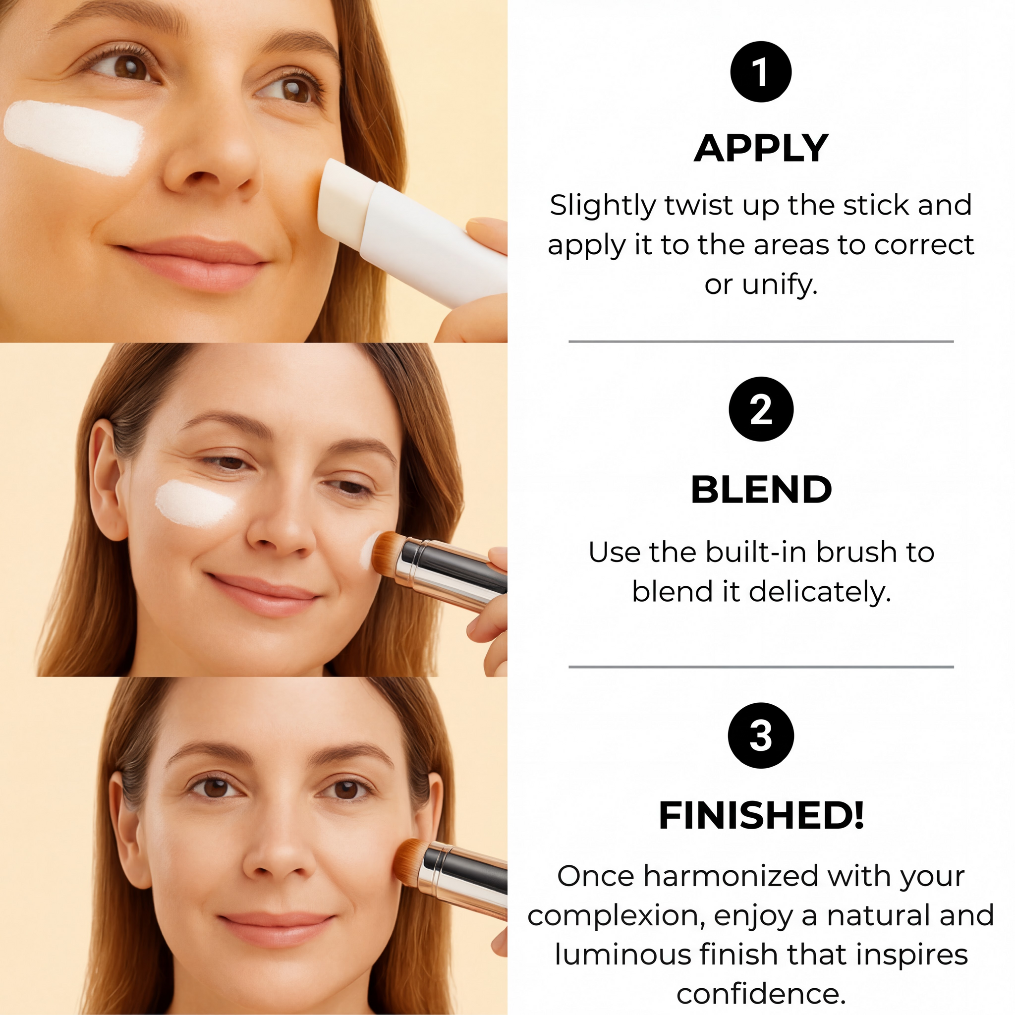 Serena® Color-Changing Foundation Stick (Buy 1 Get 1 FREE)