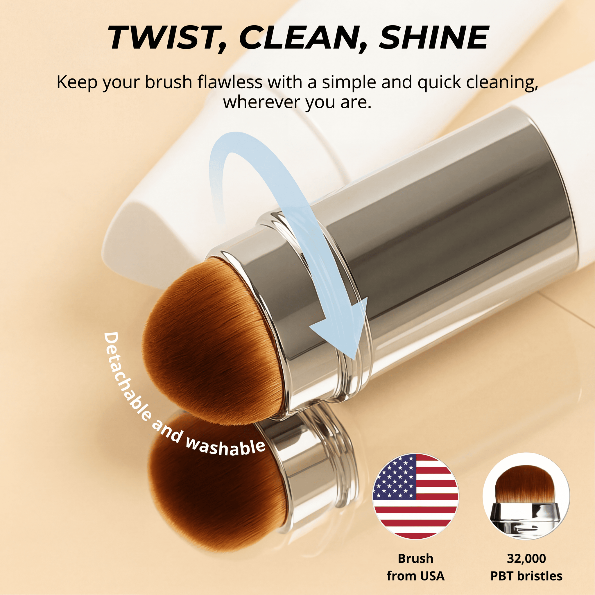 Serena® Color-Changing Foundation Stick (Buy 1 Get 1 FREE)