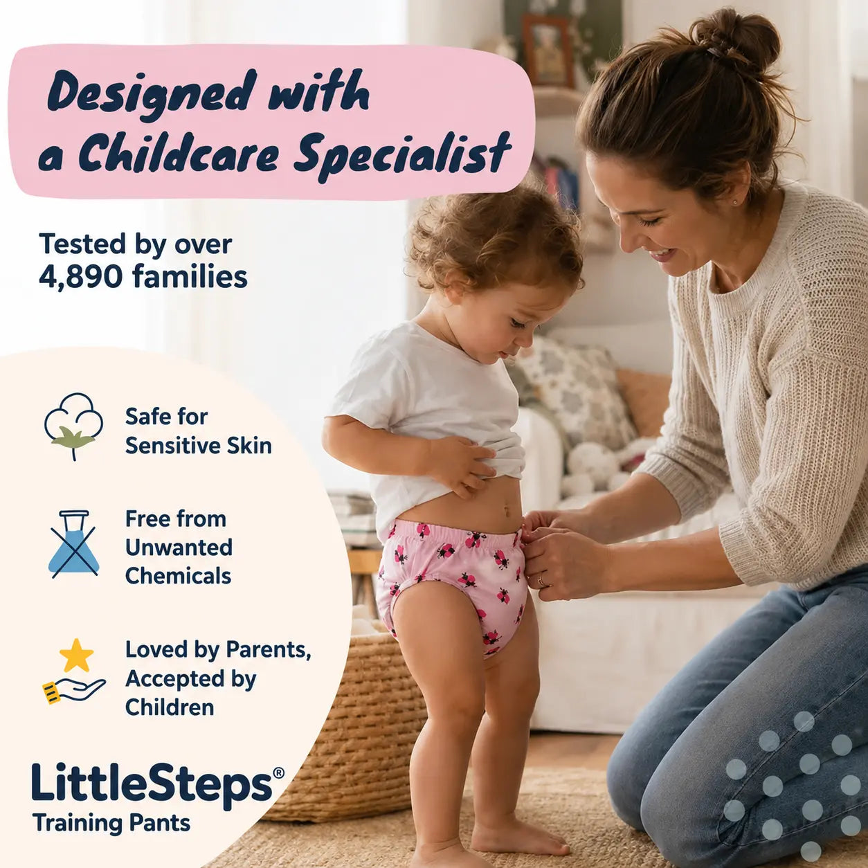 LittleSteps® Training Pants – Potty Learning Made Easy